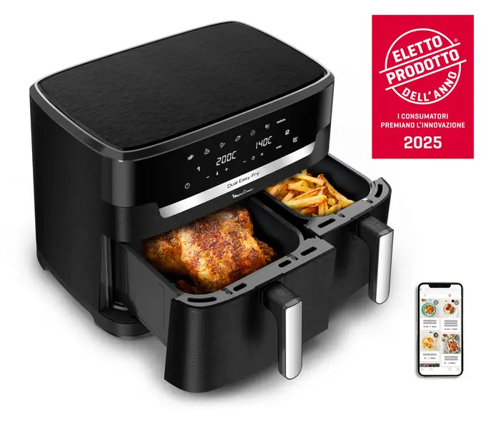 MOULINEX Easy fry Dual XXL 11L
